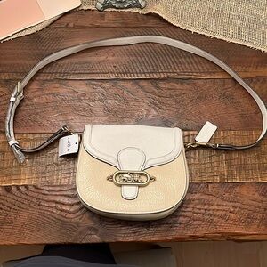 Coach Bag - Jade Saddle Bag In Colorblock